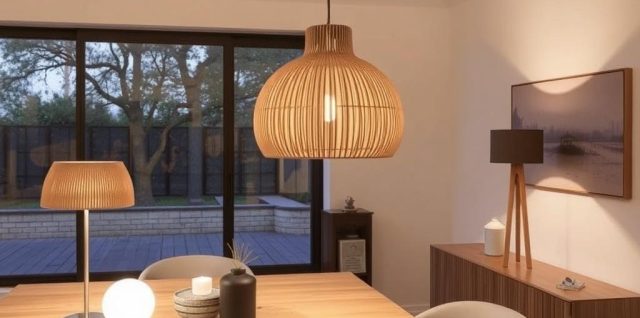 Когда дерево светится: как лампы Secto Design превращают комнату в уют